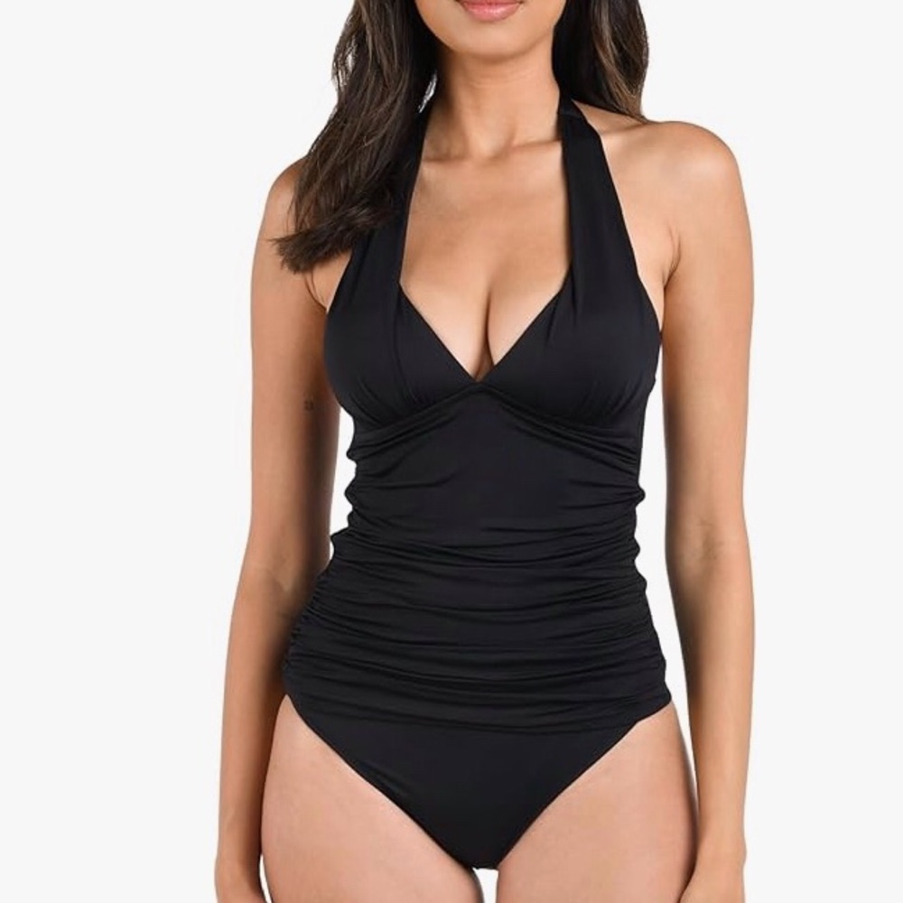 La Blanca ‘Island Goddess’ Halter Tankini Top - Picture 2 of 11